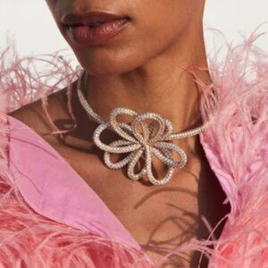 Cult Gaia Crystal Bloom Choker